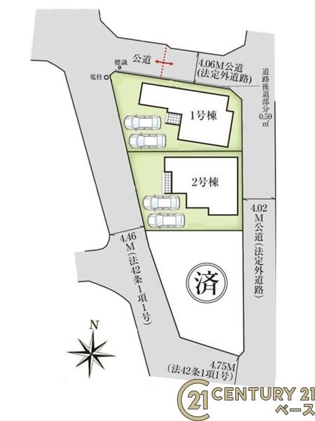 柏原市田辺１丁目の新築一戸建