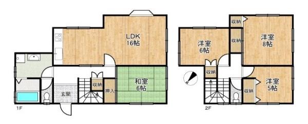 北葛城郡広陵町馬見南５丁目　一戸建