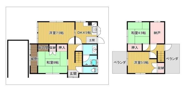 生駒郡平群町椿台３丁目　一戸建