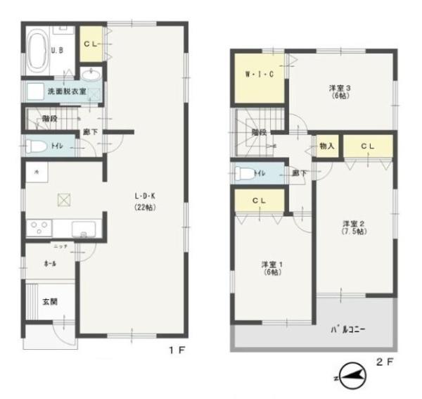 生駒郡三郷町立野北２丁目　一戸建