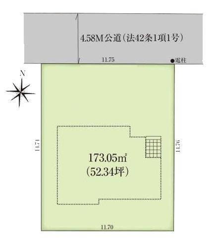 橿原市菖蒲町３丁目の売土地