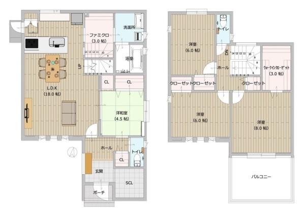 生駒郡平群町吉新３丁目１号地／新築一戸建