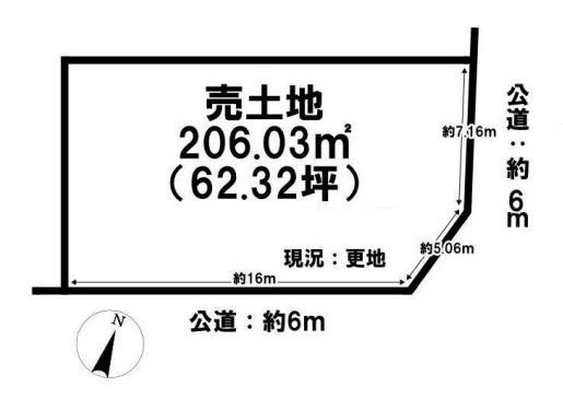 橿原市菖蒲町４丁目の売土地