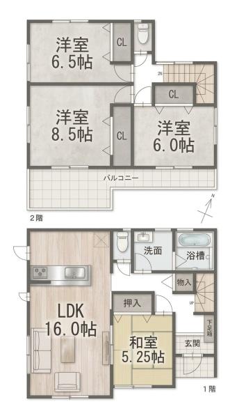 橿原市白橿町８丁目　一戸建