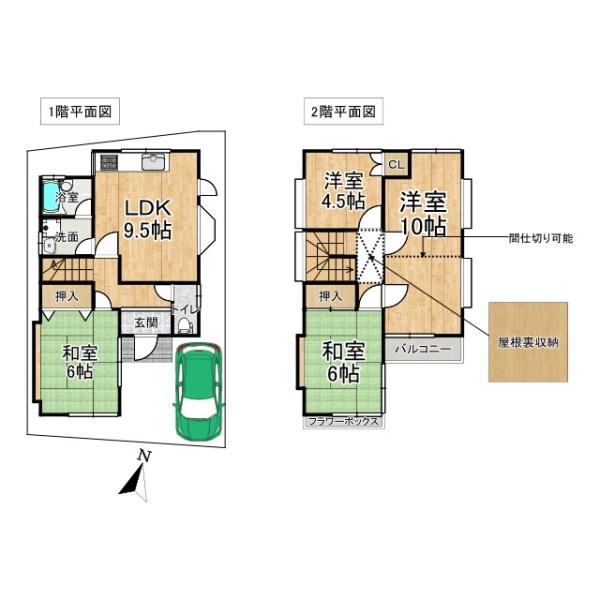 柏原市国分市場１丁目の中古一戸建