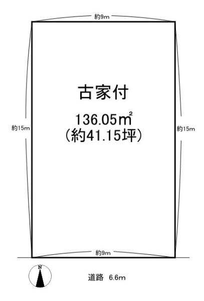 磯城郡田原本町大字八尾の売土地