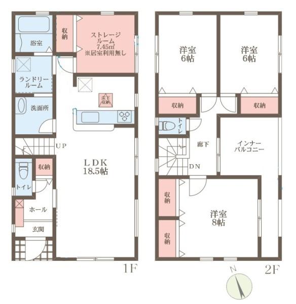 リーブルガーデン中山台２号棟／新築一戸建