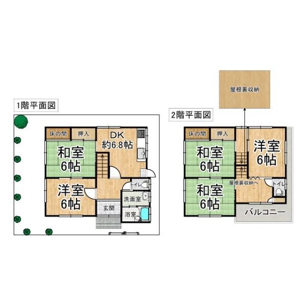 生駒郡三郷町三室1丁目　中古戸建