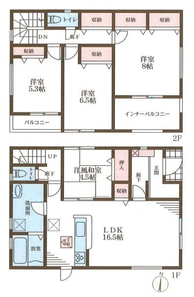 リーブルガーデン服部２号棟／新築一戸建