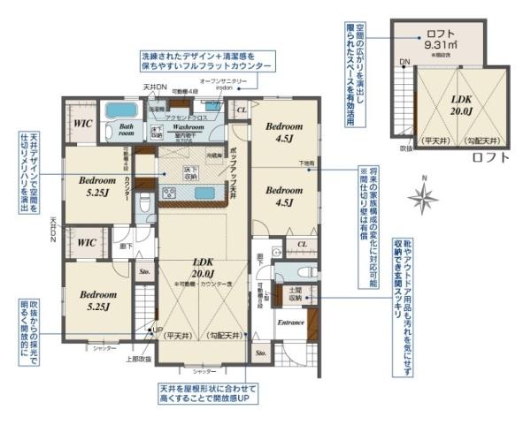 葛城市林堂2号棟/新築一戸建
