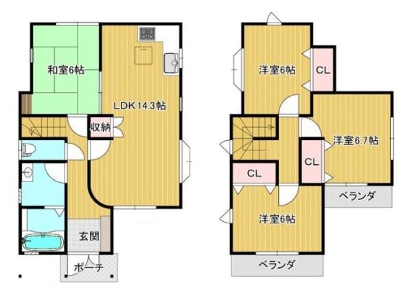 天理市西長柄町　一戸建