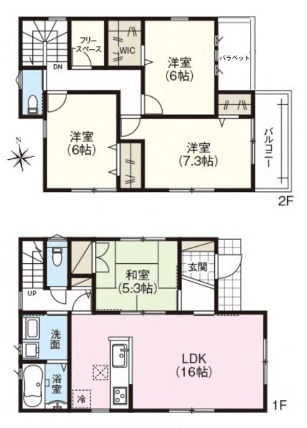 ファーストタウン疋田２号棟／新築一戸建