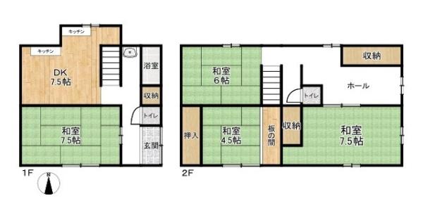 大和高田市南陽町の中古一戸建て