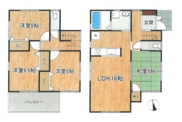 北葛城郡広陵町古寺　一戸建