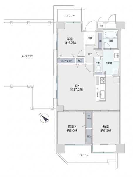 ネオハイツ東生駒