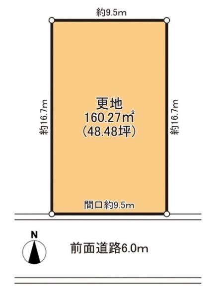 香芝市すみれ野１丁目の売土地