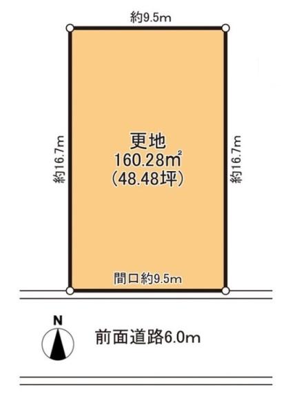 香芝市すみれ野１丁目の売土地