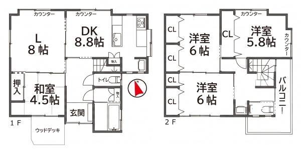 北葛城郡広陵町大塚 一戸建