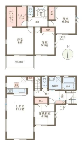 リーブルガーデン富堂町１号棟／新築一戸建