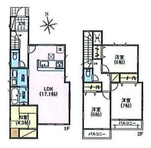 ファーストタウン中山町　１号棟／新築一戸建