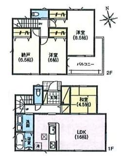 ファーストタウン中山町　３号棟／新築一戸建