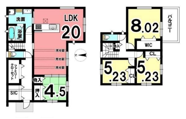 葛城市中戸５号地／新築一戸建