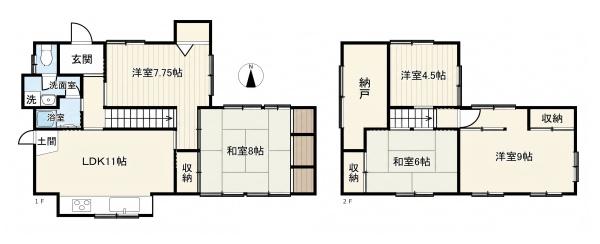 橿原市西池尻町　一戸建