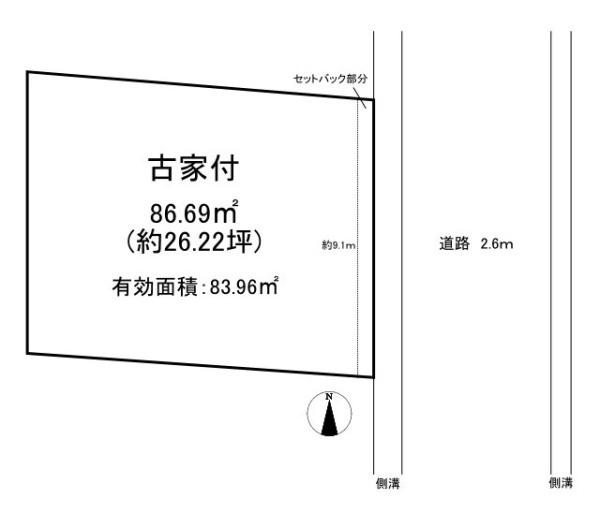 橿原市曽我町の売土地