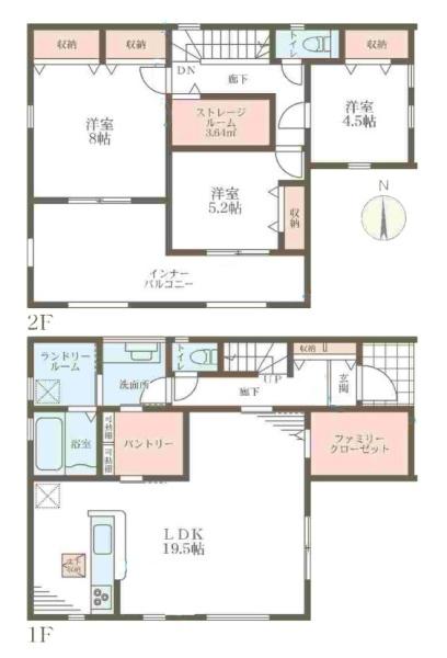 リーブルガーデン葛木２号棟／新築一戸建