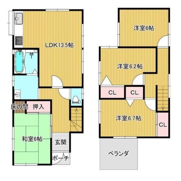 磯城郡三宅町伴堂　一戸建