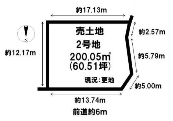 葛城市林堂の売土地