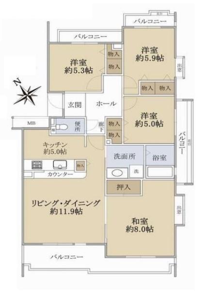 真美ヶ丘中央一番街　１１号棟