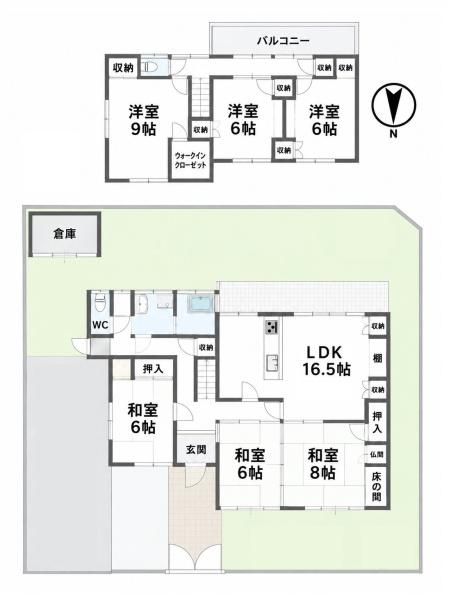 生駒郡安堵町岡崎　一戸建