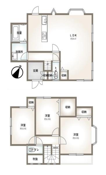 香芝市下田東３丁目の中古一戸建て