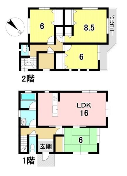 天理市別所町　一戸建