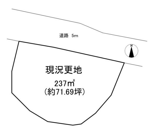 香芝市別所の売土地