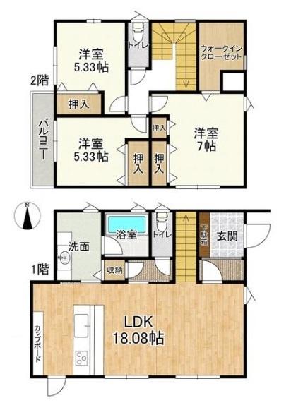 橿原市土橋町　一戸建
