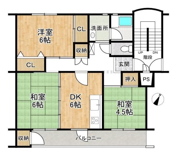 関屋あしびハイツ３棟