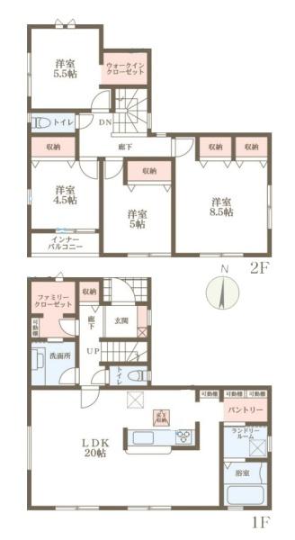 リーブルガーデン勾田町１号棟／新築一戸建