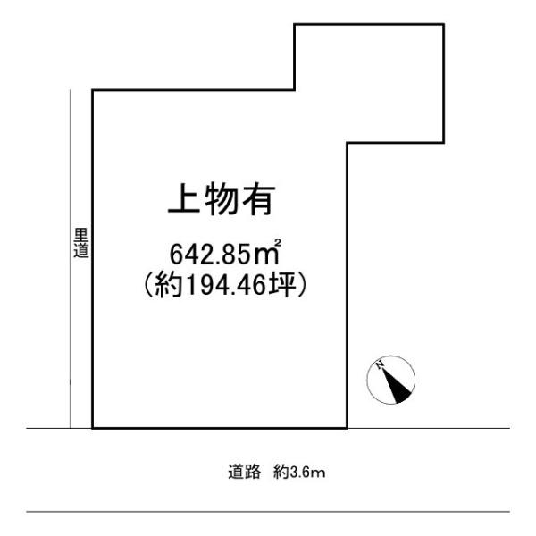 生駒市萩原町の土地