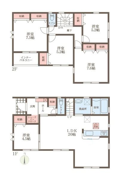 リーブルガーデン下三橋町／新築一戸建