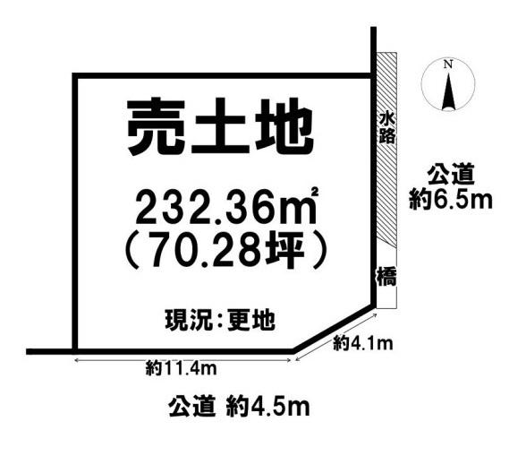 大和郡山市筒井町の売土地
