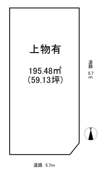北葛城郡上牧町片岡台１丁目の土地