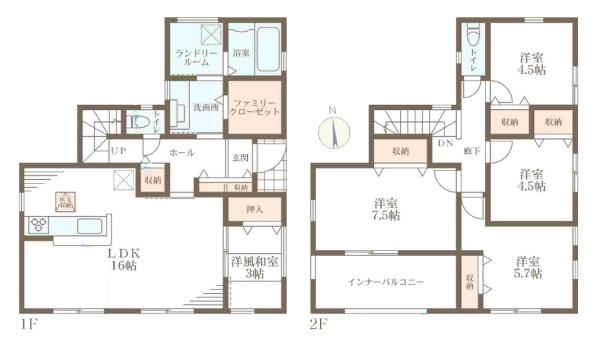 リーブルガーデン神殿町２号棟／新築一戸建