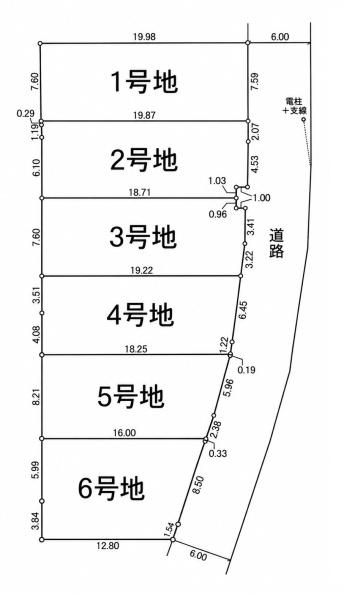 クレイドルガーデン富堂町６号地　建築条件なし土地