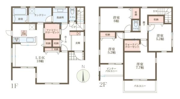 リーブルガーデン粟殿１号棟／新築一戸建