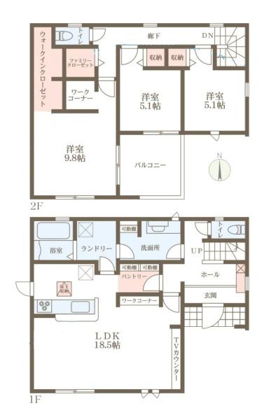 リーブルガーデン粟殿３号棟／新築一戸建