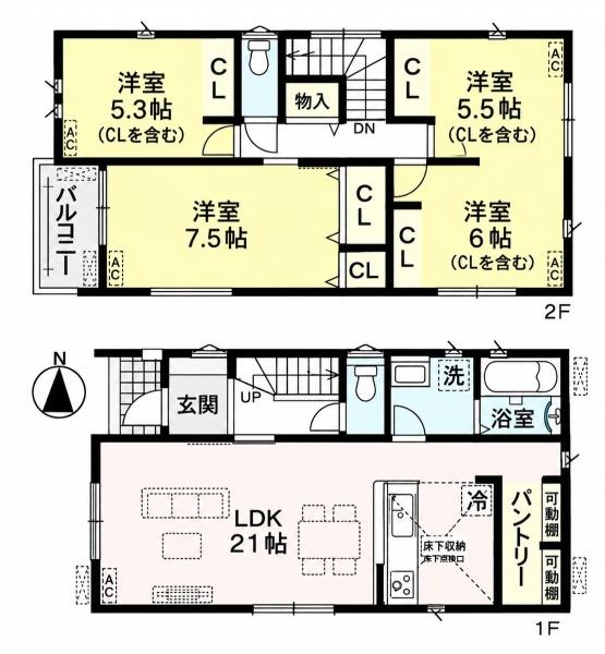 ファーストタウン杏町３号地／新築一戸建