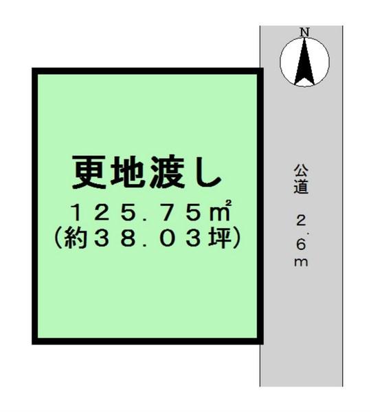 大和郡山市北郡山町の売土地