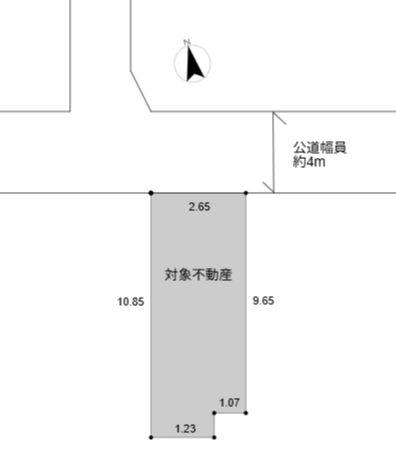 墨田区墨田２丁目の土地